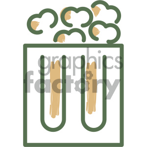 300x300 Popcorn Clipart