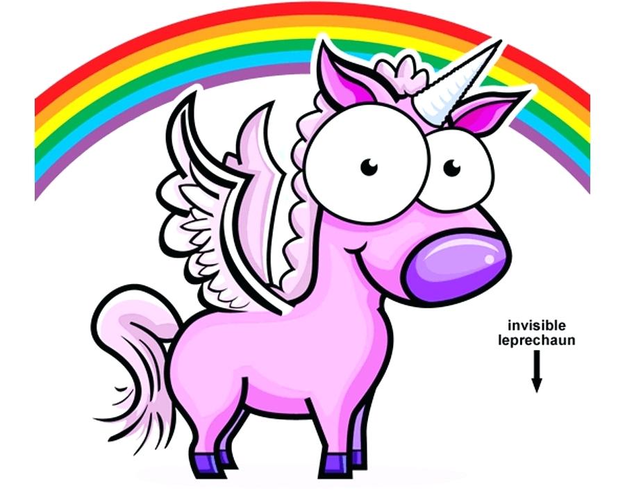 900x720 How To Draw Popcorn Invisible Pink Unicorn Drawing Unicorn Horn