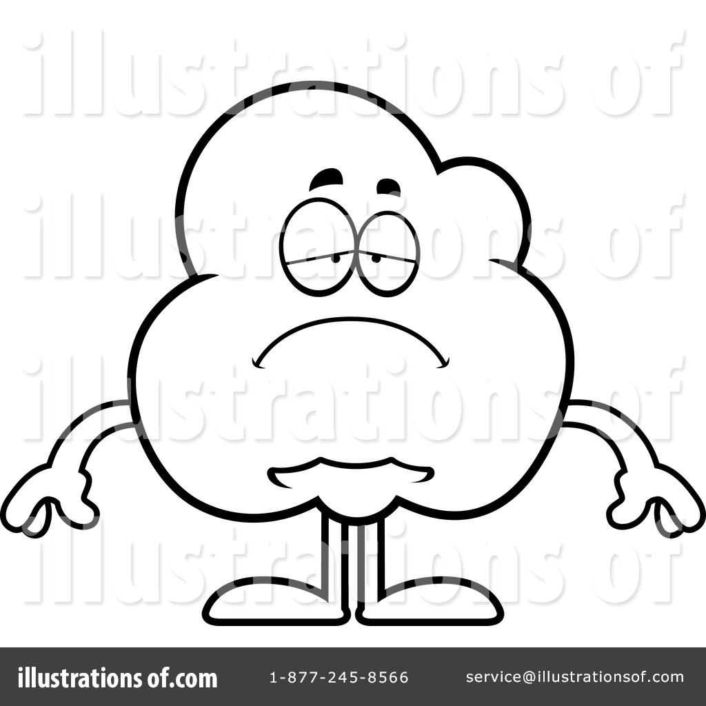 1024x1024 Popcorn Mascot Clipart