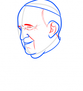 277x302 How To Draw The Pope, Pope Francis