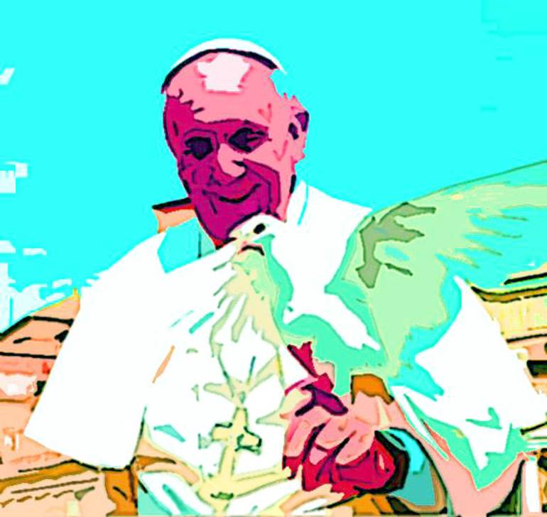 770x728 Pope Francis Drawing