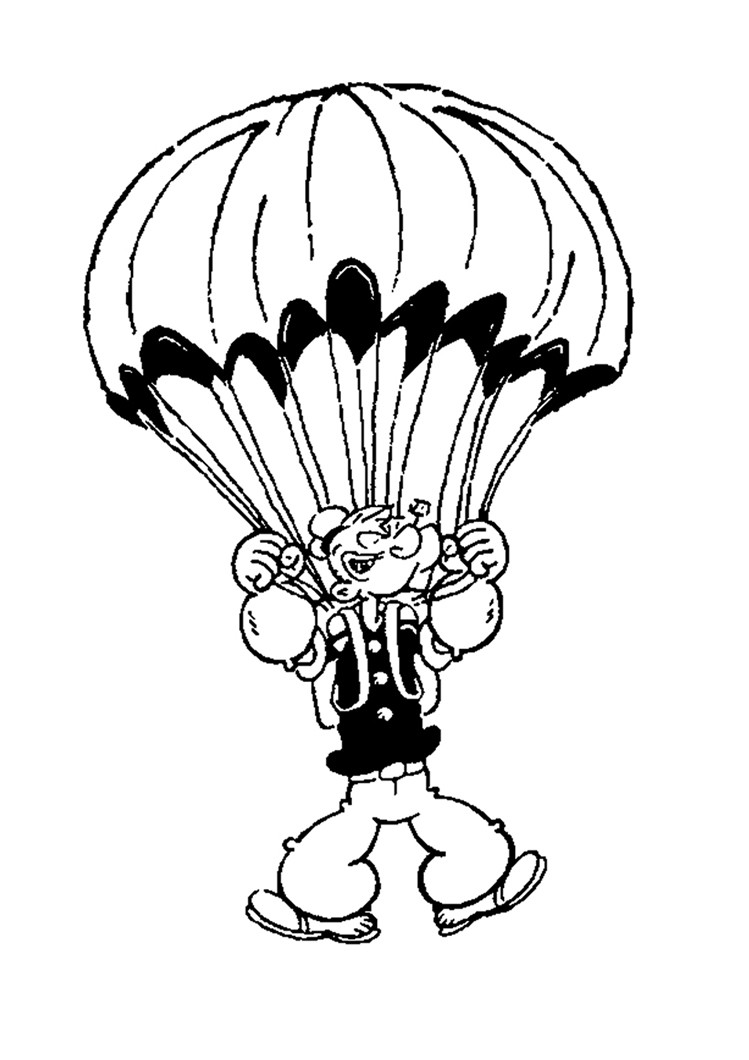749x1060 Popeye The Sailor Coloring Pages