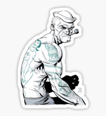 210x230 Popeye Drawing Stickers Redbubble