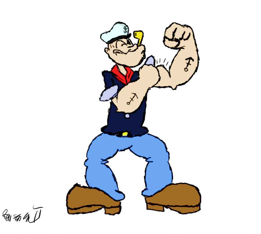 900x806 Popeye The Sailor Man