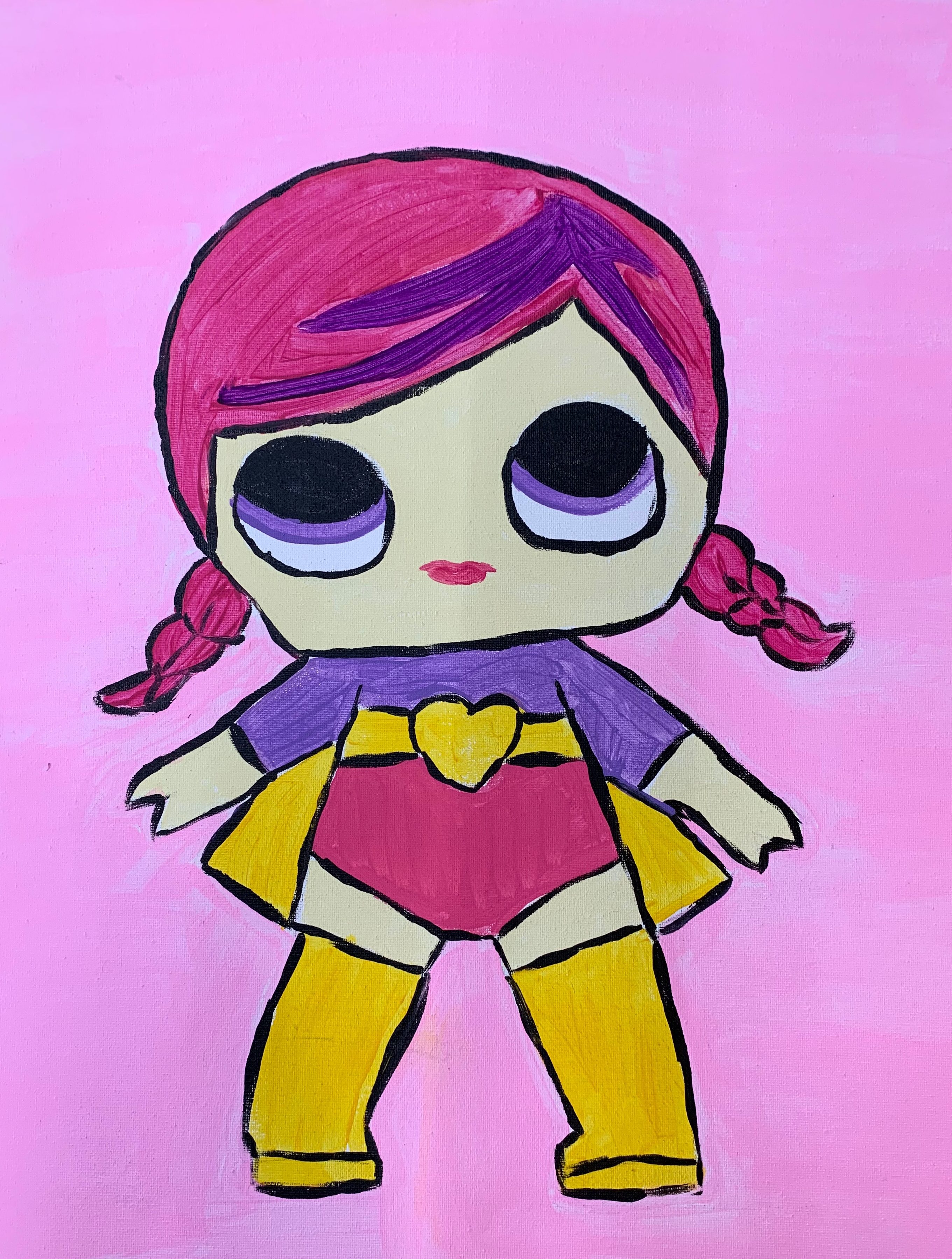 2721x3598 Kids Canvas Paint Event Lol Doll Super Bb