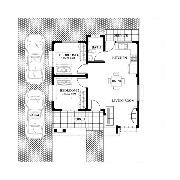 600x600 elvira is a small house plan with porch roofed