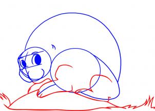 302x217 Drawing Printout How To Draw A Porcupine