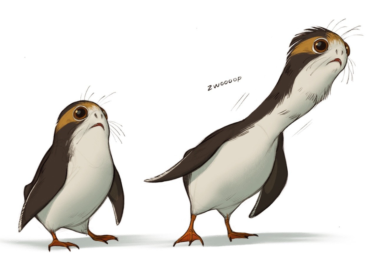 1280x892 Porg Art Tumblr