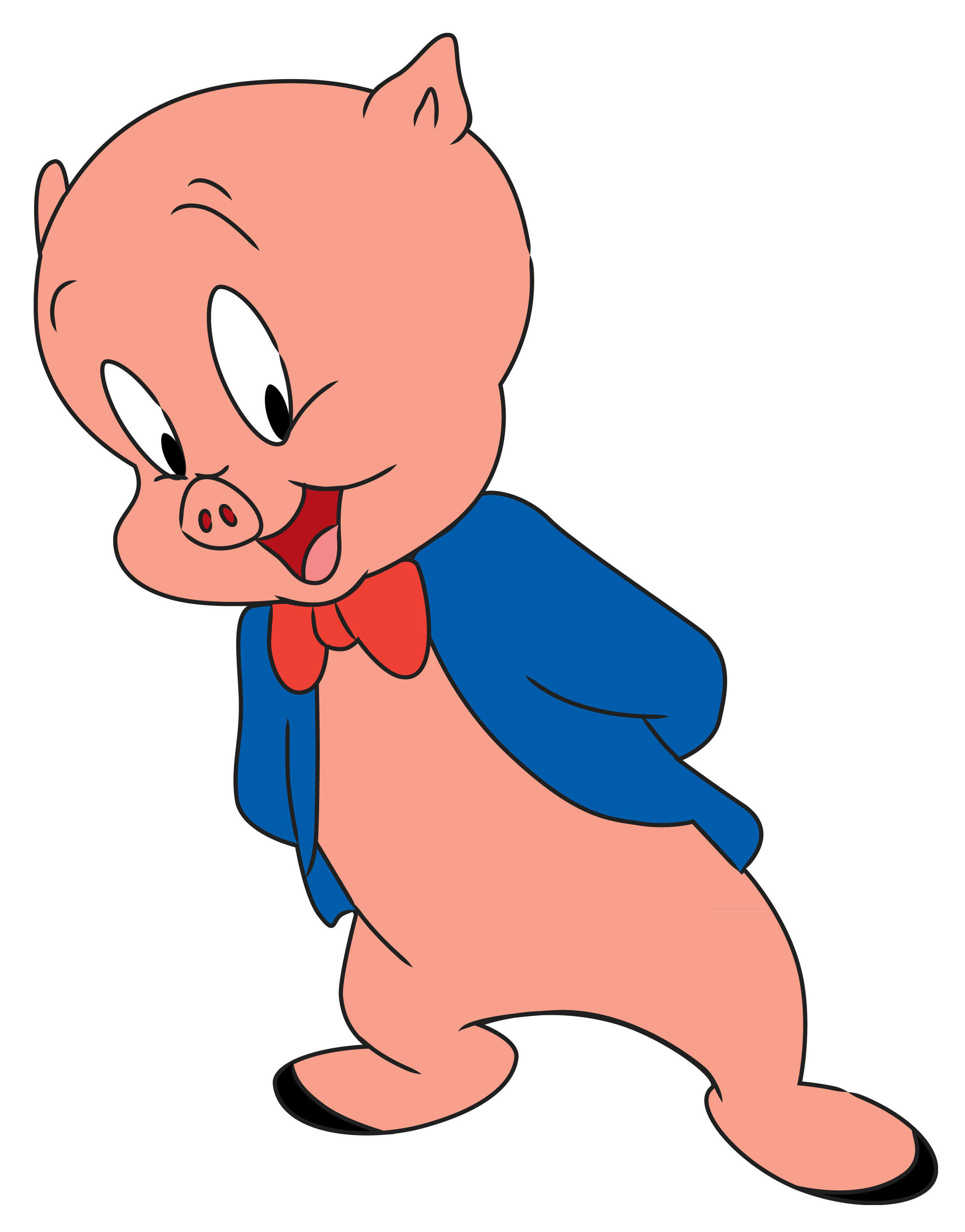 2292x2926 How To Draw Porky Pig Steps