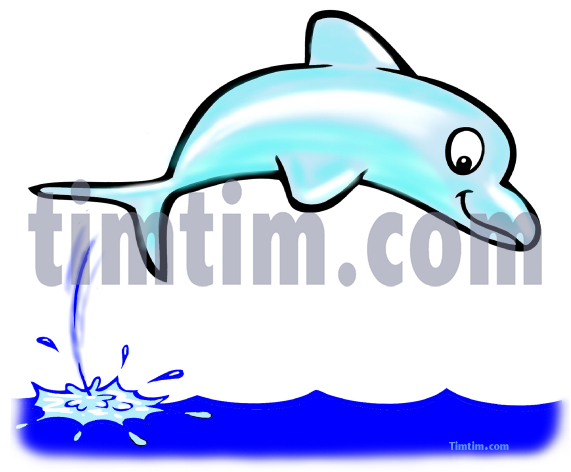 571x472 Free Drawing Of A Dolphin From The Category Fish