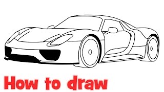 320x180 How To Draw A Porsche