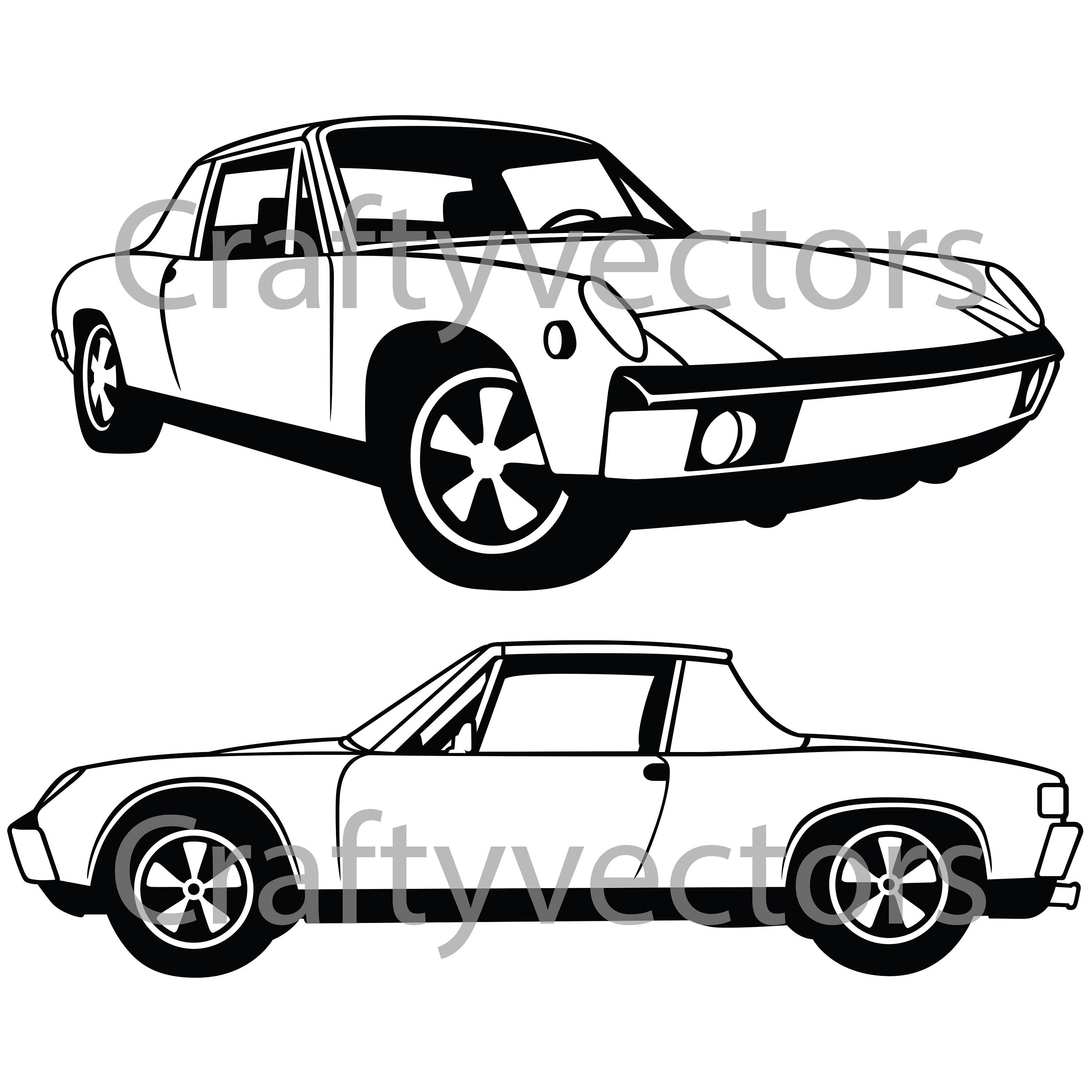 3000x3000 Porsche Vector Etsy
