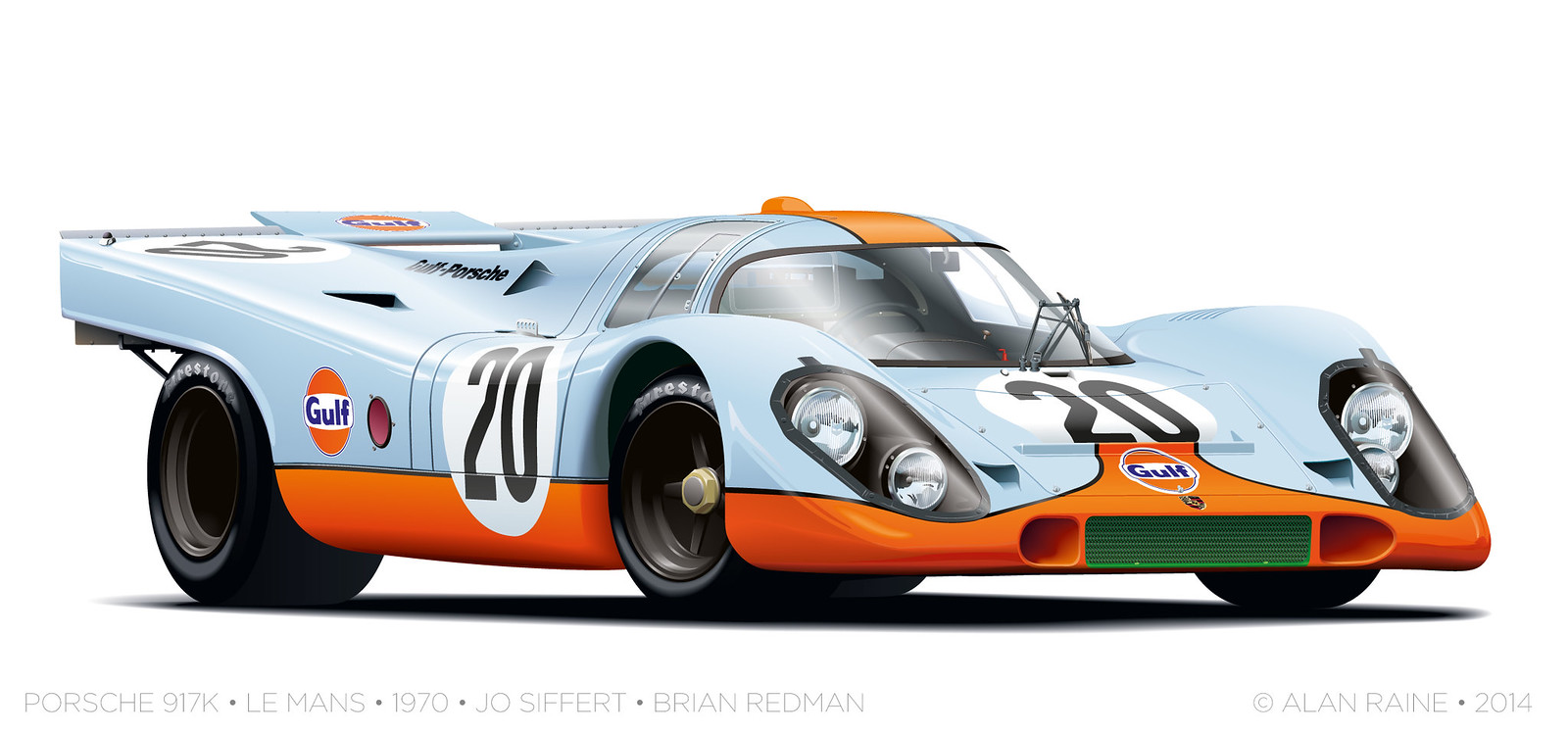1600x748 Porsche Adobe Illustrator Drawing