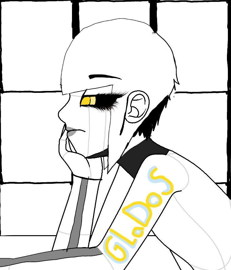 738x861 Glados Drawing Portal Amino