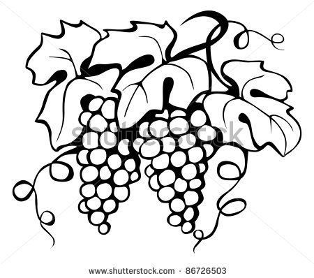 450x398 Grapes Clipart Drawing Clipart Portal