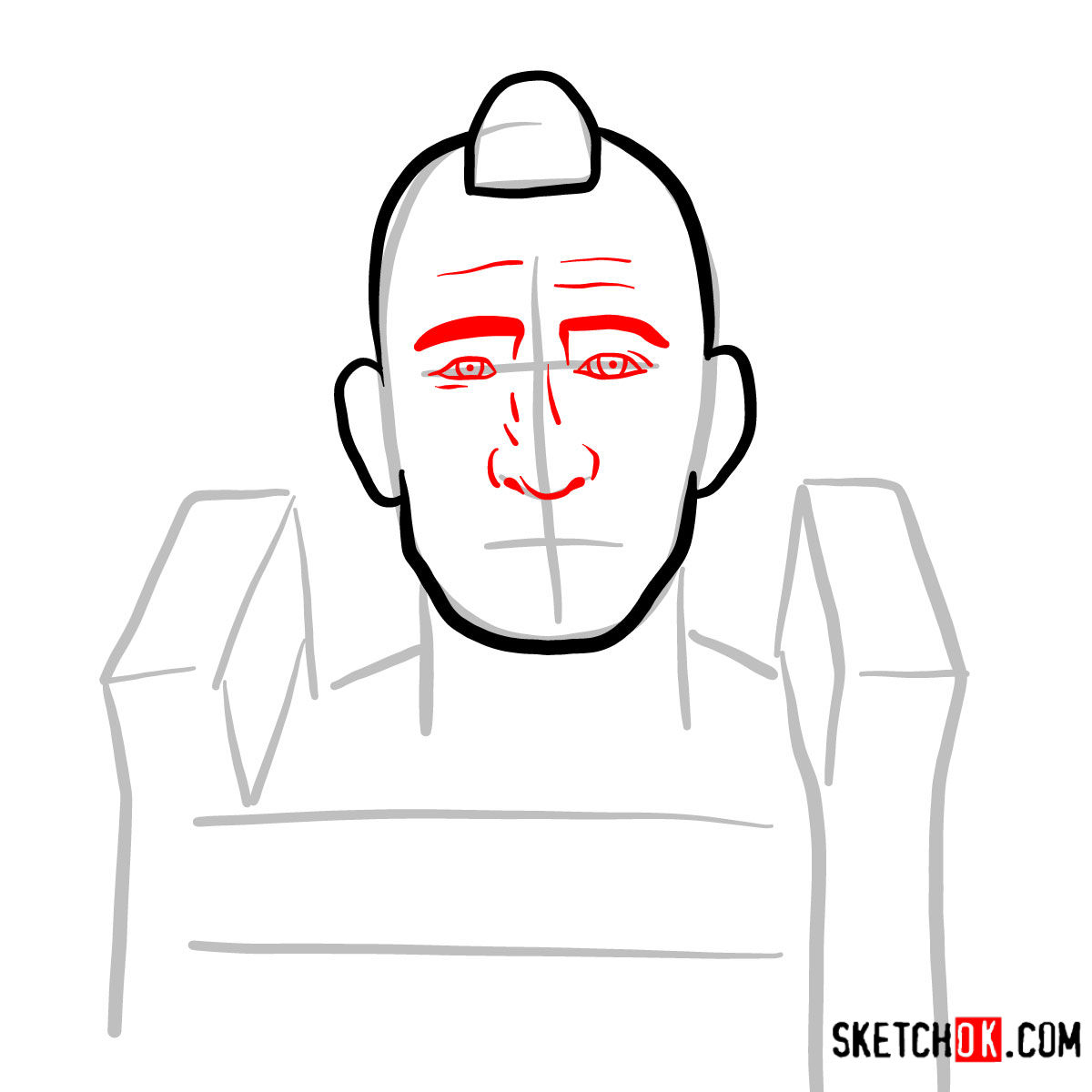 1200x1200 how to draw porter gage fallout