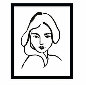 300x299 winston porter 'she' framed drawing print ebay