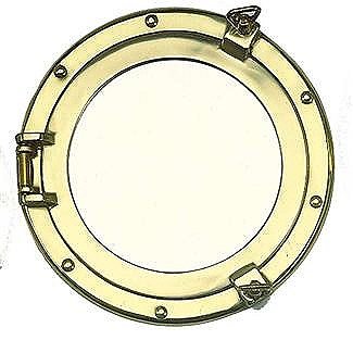 325x325 Nauticalia Brass Porthole Mirror Kitchen Home