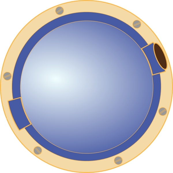 600x600 Porthole Window Ship Clip Art Free Vector In Open Office Drawing