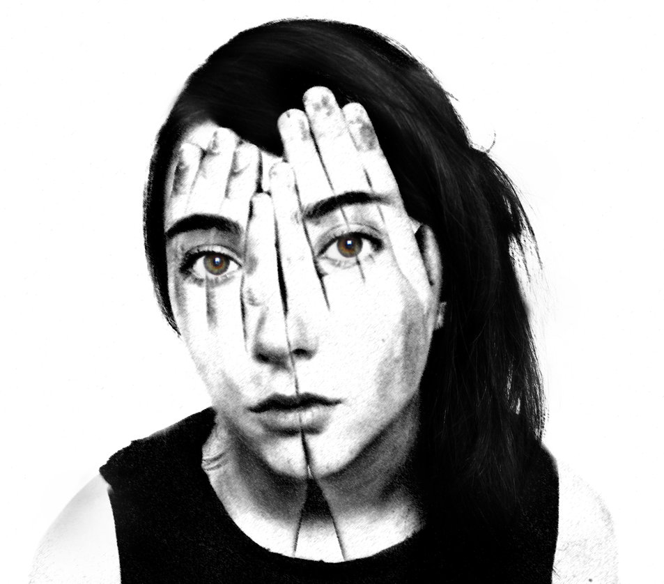 953x838 Interesting Drawing Self Portrait For Free Download