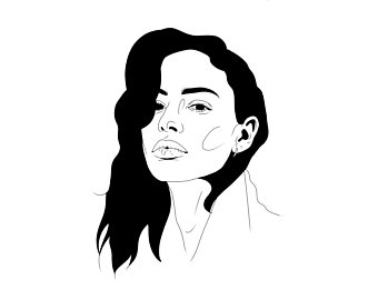 340x270 Portrait Drawing Etsy