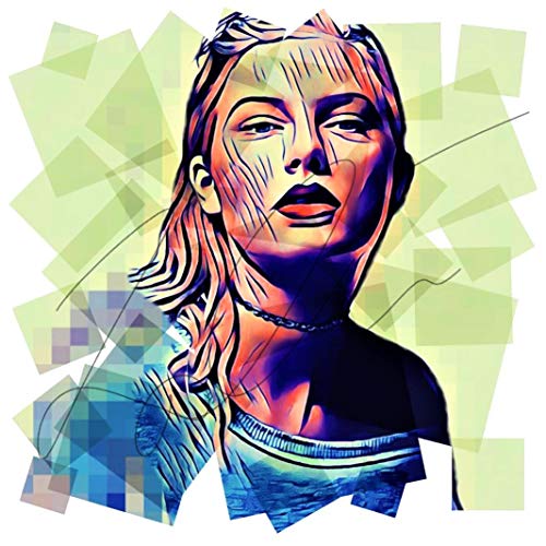 500x500 Taylor Swift Pop Art Squares Edit Photoshop Sketch