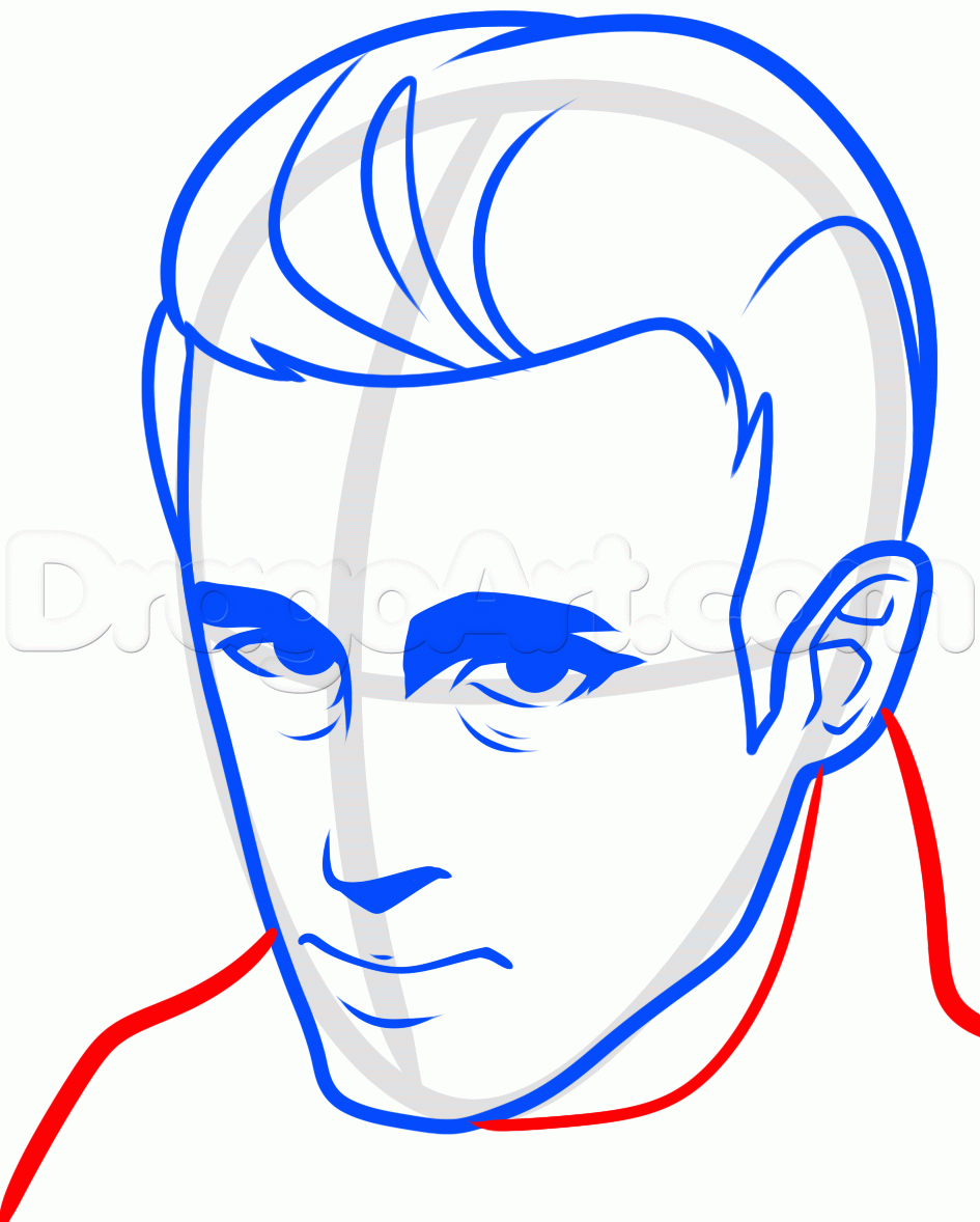 945x1178 Step How To Draw James Dean Easy