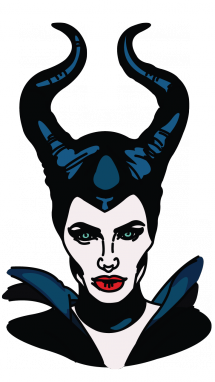 215x382 Collection Of Free Maleficent Drawing Easy Download On Ui Ex