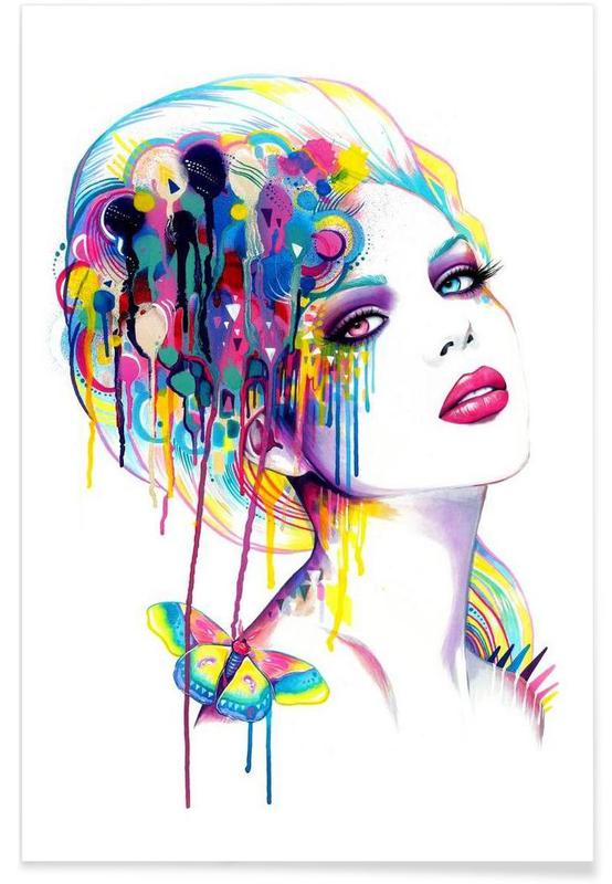 554x800 Color Portrait As Poster