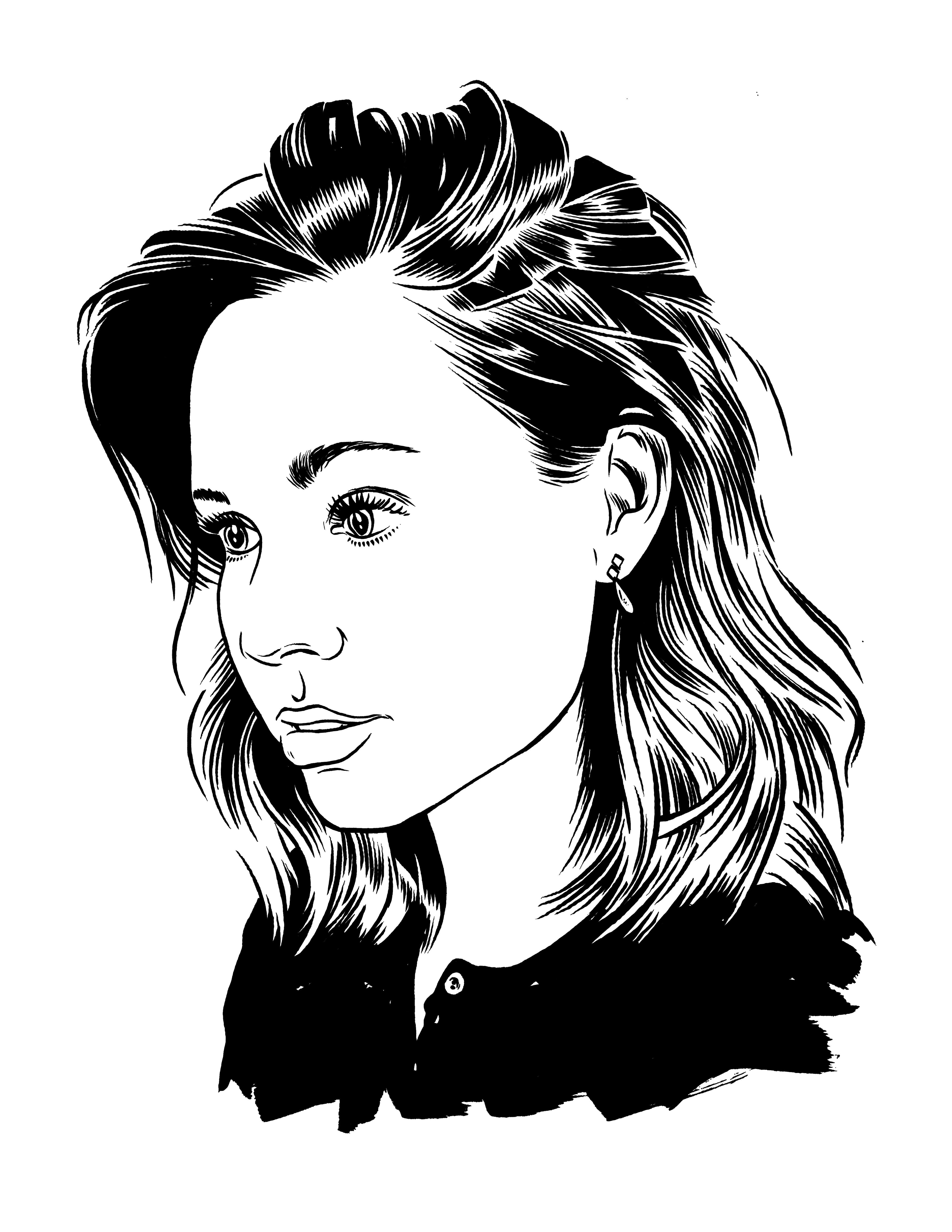 Portrait Drawing Online Free download on ClipArtMag