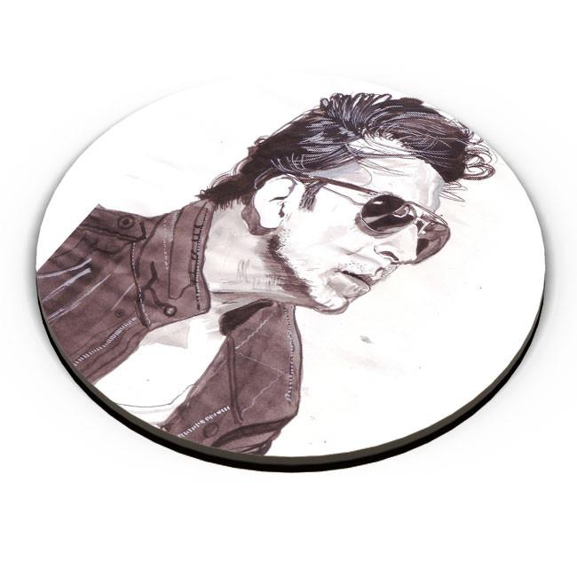 650x650 Movies Fridge Magnets Sanjay Dutt Fan Art Portrait Painting