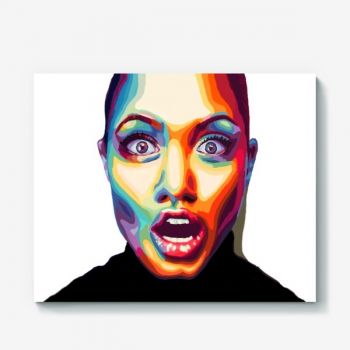 350x350 artfido buy art online colorful portrait of famous actress