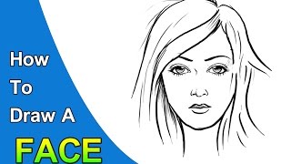320x180 How To Draw A Girl Face Front View Step