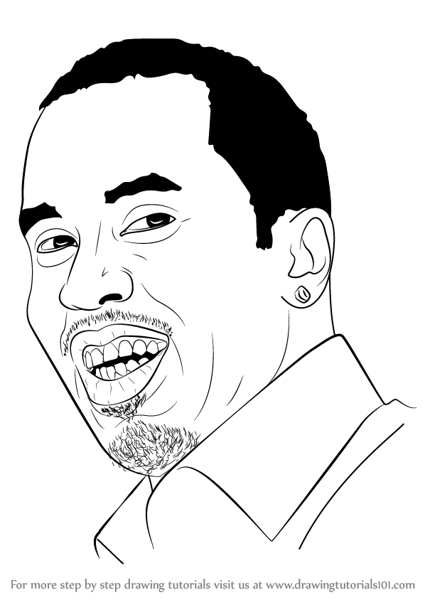 598x844 Learn How To Draw Sean Combs Aka Puff Daddy