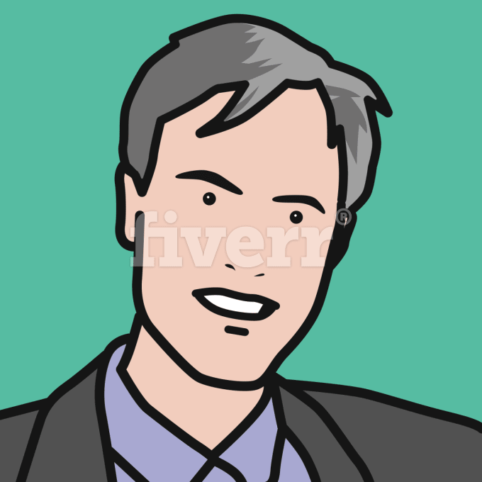 680x680 Draw Julian Opie Style Portrait From Your Pic