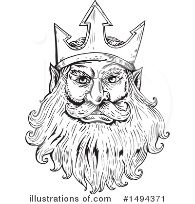 400x420 Poseidon Clipart