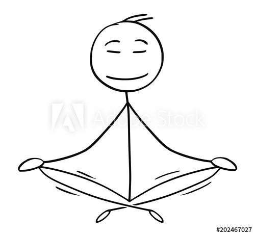 500x461 Cartoon Stick Man Drawing Conceptual Illustration Of Businessman