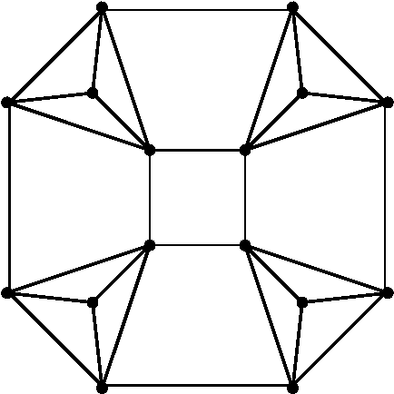 434x434 untangling planar graphs from a specified vertex position