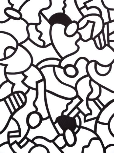 375x505 Space Negative Positive Paintings For Sale Saatchi Art