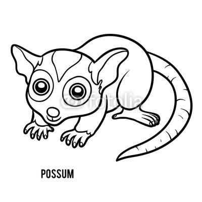 400x400 Coloring Book, Possum Buy Photos Ap Images Detailview