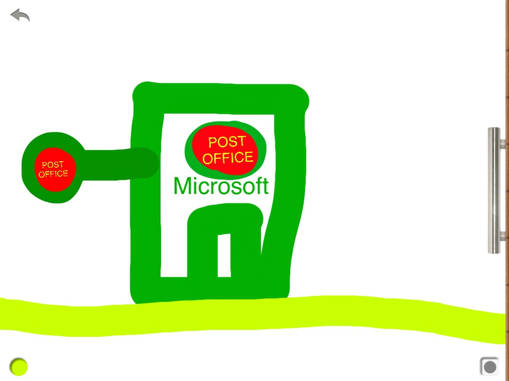 1024x768 Post Office On Drawing Pad Spitting Yarn