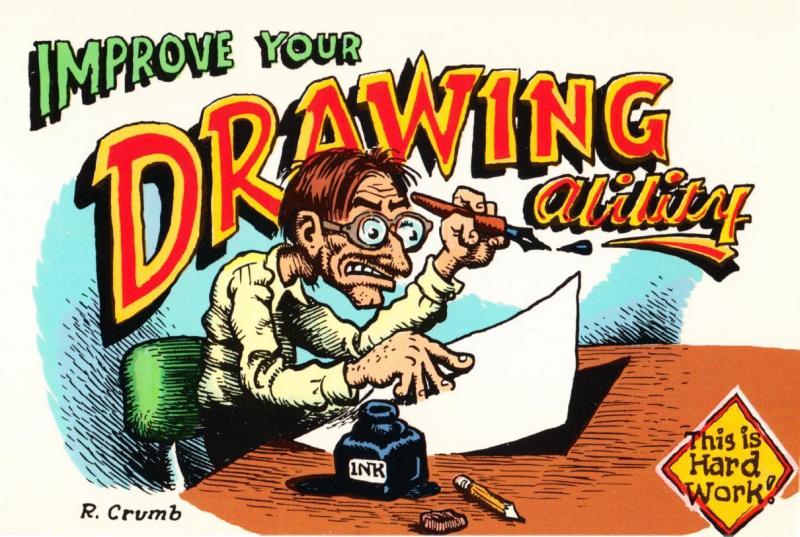 800x537 R Crumb Improve Your Drawing Ability