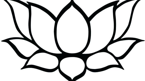 585x329 Easiest Flower To Draw Simple Drawing Ideas For Beginners Easy