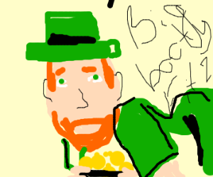 300x250 Leprecon With Big Booty Has A Pot Of Gold Drawing