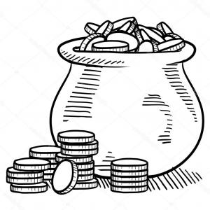 300x300 Stock Illustration Pot Of Gold Vector Sketch Caymancode