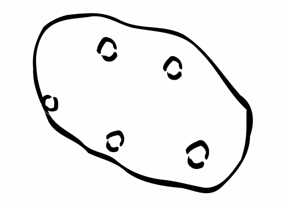 920x664 Potatoes Drawing Potato Line