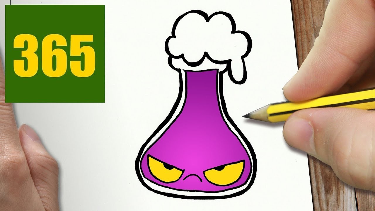 1280x720 how to draw a halloween potion cute, easy step