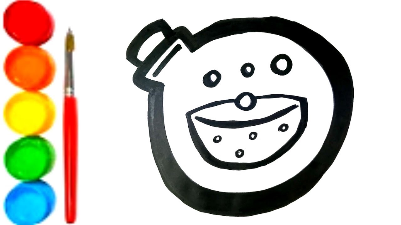 1280x720 Secret Potion Coloring And Drawing For Kids, Toddlers With Colors