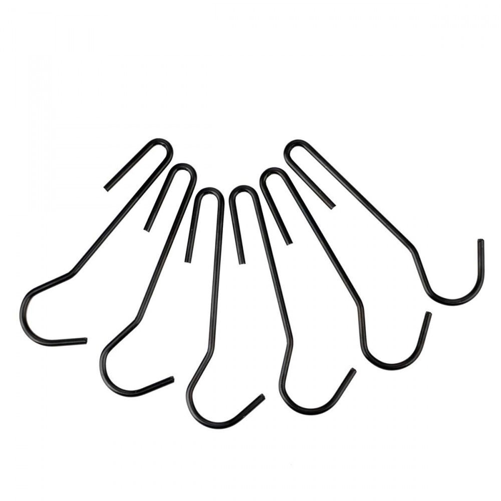 1000x1000 Flammi Pack Black Heavy Duty Kitchen Utensils Cookware Pot