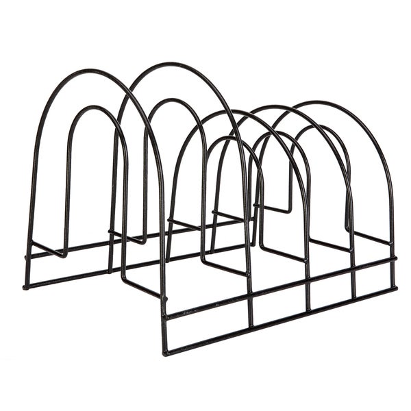 600x600 Shop Grayline Black Pot Pan Organizer